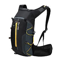 Vélo de montagne vélo sac à dos sports de plein air sac à dos noir + jaune