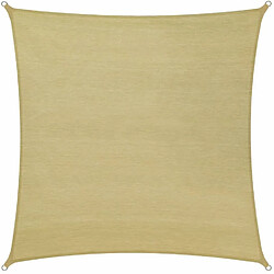 Avis Helloshop26 Voile d'ombrage taud de soleil 5,4 x 5,4 m mobilier de jardin beige 08_0000539