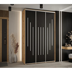 Abiks Meble Armoire DAVOS 8 À Portes Coulissantes 235,2/150/45 3 Portes