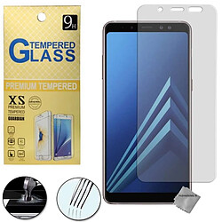 Htdmobiles Film de protection vitre verre trempe transparent pour Samsung Galaxy A8 (2018)