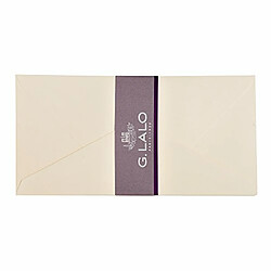 Avis G.Lalo 20 Enveloppes Vélin pur coton 110 x 220 mm Crème