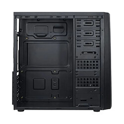 Inter-Tech B-42 RGB Boîtier PC USB 3.0 Acrylique ATX 4 Ventilateurs Midi Tower Noir pas cher