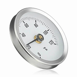 Thermomètre de tuyau à clipser 5 pièces 63mm avec thermomètre pas cher