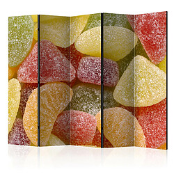 Artgeist Paravent - Tasty fruit jellies II [Room Dividers] [225x172]