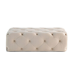 Lisa Design Gallata - pouf Chesterfield - en velours pas cher