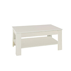 Vivaldi Table Basse MIDI Blanc 