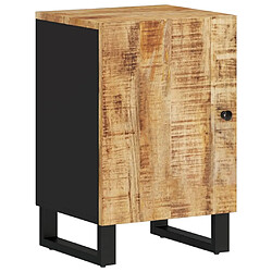 Maison Chic Armoire de salle de bain,Meuble de rangement,Meuble haut 38x33x58 cm bois massif de manguier -GKD810099