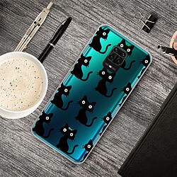 Coque en TPU impression de motif imd clair chats pour votre Xiaomi Redmi Note 9 Pro Max/Note 9 Pro/Note 9S