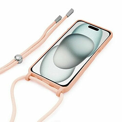 Protection pour téléphone portable Cool iPhone 15 Rose Apple