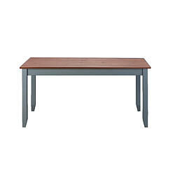 Alter Table en pin massif - Gris et marron