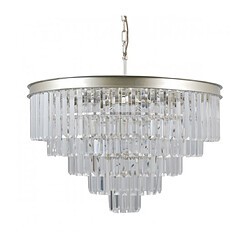 Luminaire Center Suspension en cristal Verdes Champagne doré