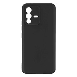 Avizar Coque Vivo V23 Pro Résistante Silicone Gel Souple Flexible Noir