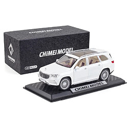 Acheter Universal 1: 24 Maybach GLS600 modèle de voiture moulée sous pression alliage garçon jouet voiture modèle SUV voiture collection poussette | Voiture jouet moulée sous pression (blanc)