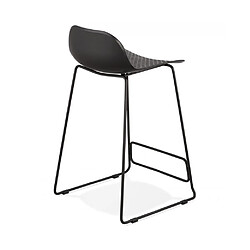 Acheter Kokoon Design Tabouret de bar design SLADE MINI BLACK 49x53x85 cm