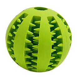 Balle D'entraînement Interactive De Jouet à Mâcher De Chien De Conception Dentée Green_5cm pas cher