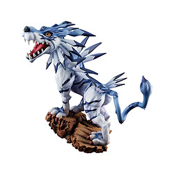 Megahouse Digimon Adventure G.E.M. Precious Series - Statuette Garurumon Battle Ver. 28 cm