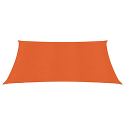 Helloshop26 Voile d'ombrage 160 g/m² orange 3 x 3 m PEHD 02_0009243