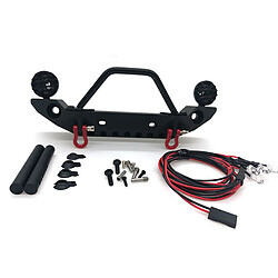 Mise à niveau RC Voiture avant/Pare-chocs Arrière avec LED Lumière pour TRX4 SCX-10 SCX10 III 90047 1:10 RC Escalade modèle de voiture Véhicule de pas cher