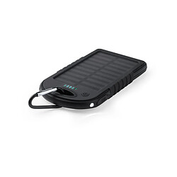 Avis Totalcadeau Power Bank Solaire 4000 mAh avec LED - Batterie de secour Couleur - Noir pas cher