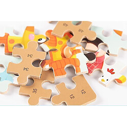 Universal Puzzle enfant jouets manga animaux bois puzzle puzzle petite enfance éducation apprentissage jouets