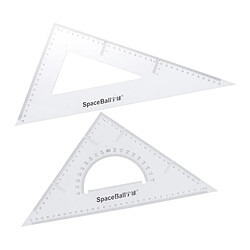 Rapporteur d'angle de règle de triangle pas cher