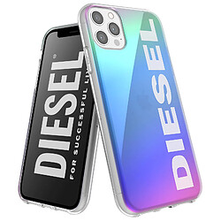 Diesel Coque pour iPhone 12 Pro Max Anti-chutes 1.5m Effet Holographique Multicolore