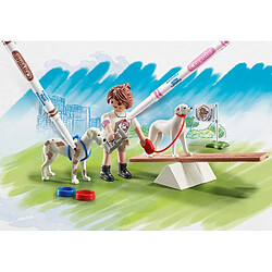 Acheter Playmobil® 71517 Color - Educatrice avec chiens