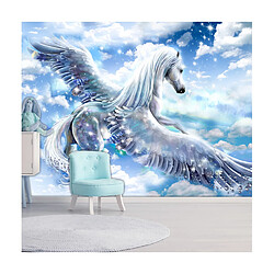 Artgeist Papier peint - Pegasus (Blue) [350x245]