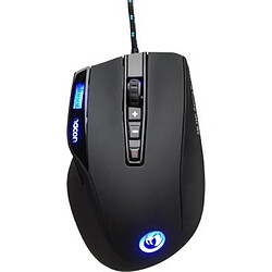 NACON Souris Gaming PCGM-400L Laser 10 Boutons avec Enregistrement de Macro Noir