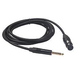 Câble de microphone TRS vers XLR