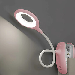 Vendos85 Lampe de Lecture LED Flexible USB rechargeable rose