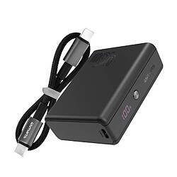 Chargeur Externe 10000mAh 2 USB-C 45W Design Compact Pocket Slim 4smarts Noir