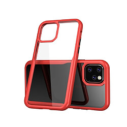 Wewoo Coque Rigide Pour iPhone 11 Pro Etui de protection en acrylique résistant aux chocs antichoc Rouge