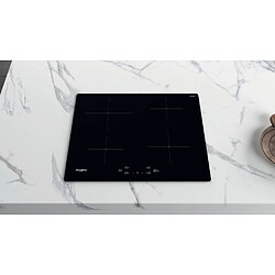 Acheter Table de cuisson induction 60cm 4 feux 7200w noir - wsq2160ne - WHIRLPOOL