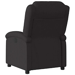 Acheter Maison Chic Fauteuil Relax pour salon, Fauteuil inclinable électrique Noir Tissu -GKD32106