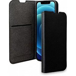 Bigben Etui Folio Wallet noir pour iPhone 12 / 12 Pro - 65% Plastique recyclé Certifié GRS