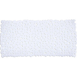 Tapis de Baignoire Blanc Dimensions 71 x 36 cm - Wenko 20276100 Paradise