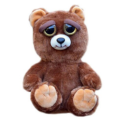 Universal Amusant mignon changement d'expression faciale animaux farcis peluche poupée pour cadeau pas cher