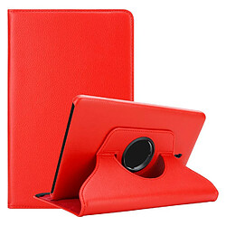 Cadorabo Coque Samsung Galaxy Tab A (10.5 Zoll) Etui en Rouge