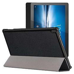 Etui en simili cuir pour tablette Lenovo Tab M10 10.1" TB-X605FC/TB-X605LC/TB-X505F/TB-X505F - Noir - Visiodirect -