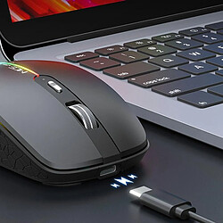 Yonis Souris Gaming Silencieuse Sans Fil Blanche pas cher