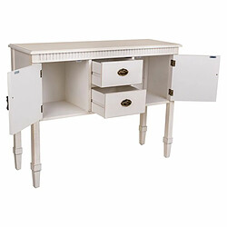 Avis Buffet Alexandra House Living Blanc Rotin Bois d'épicéa 36 x 82 x 108 cm