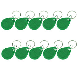 Avis 100Pcs 125KHZ RFID Proximité ID carte jeton Tags Porte-clés Access System Green