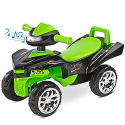 Iso Trade RAPTOR Quad porteur pousseur musical enfant à partir de 18 mois Vert 