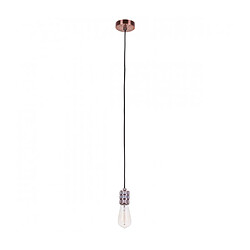 Luminaire Center Douille suspendue moderne Millenia Cuivre rouge