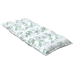 Maison Chic lot de 2 Coussins Confort,Coussins de chaise à dossier haut modèle de feuille -GKD98430 pas cher