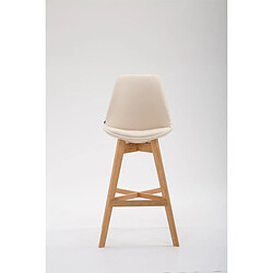 Non Tabouret de bar Cannes simili cuir Natura