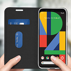 Acheter Avizar Housse Google Pixel 4 Étui Folio Porte-carte Support Vidéo Noir