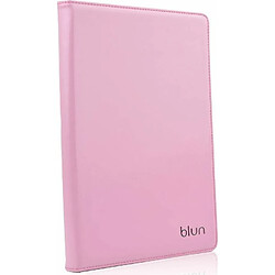 Blun UNT Universal Book Case with Stand Tablet PC with 8`` Screen Light Pink