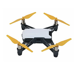 Avis 4 pcs cw ccw quadcopter hélices lame de rechange pour dji tello rc drone jaune